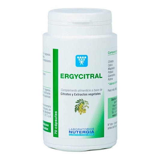 Nutergia Ergycitral 70 Cápsulas