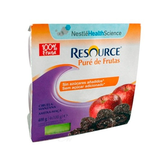 Resource Puré Fruta Variada Ciruela 4X130g