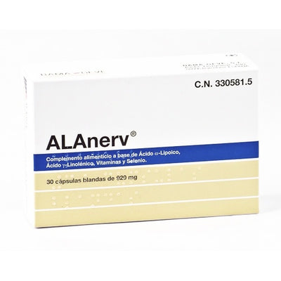 Alanerv 30 Cápsulas