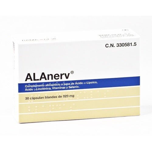 Alanerv 30 Cápsulas