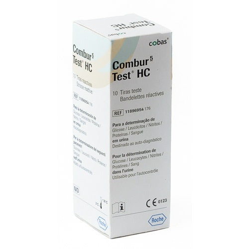 Combur 5 Test Hc 10 Tiras Boehringer