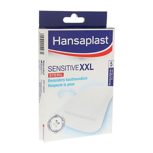 Hansaplast Sensi Xxl Apósito Plata 8,5X5 5U