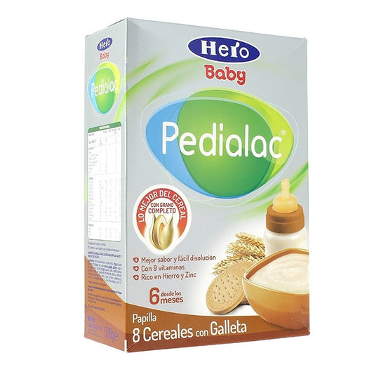 Hero Baby Pedialac 8 Cereales Galleta 500 G