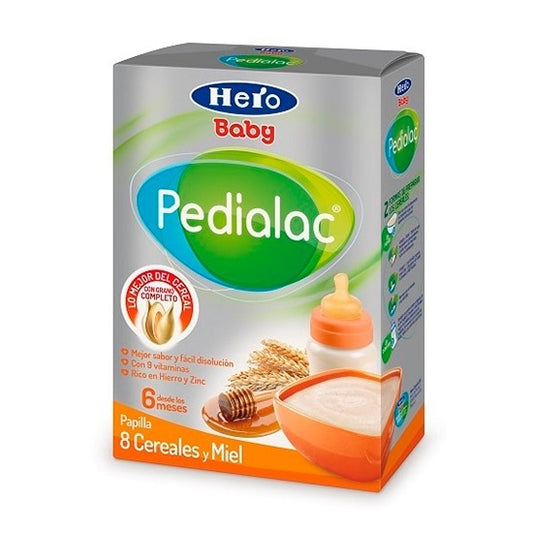 Hero Baby Pedialac 8 Cereales Y Miel 500 G