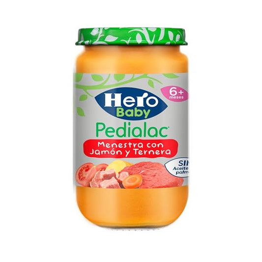 Hero Baby Pedialac Verdura-Ternera-Jamón 235 G