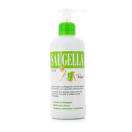 Saugella Jabón Íntimo Femenino 200 Ml