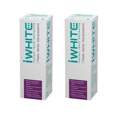 i-White Pasta Dental Blanqueadora 75 ml Pack 2a Unidad 50%
