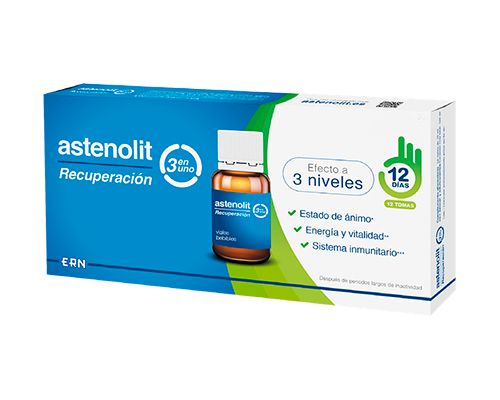 Astenolit recuperación 12 Viales