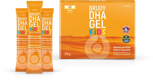 Brudy Gel Dha Kids 30 Sobres