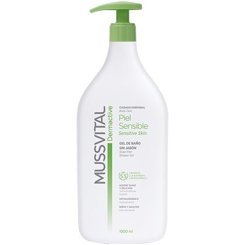 Mussvital Dermactive Gel de baño hidratante Piel sensible 1000ml