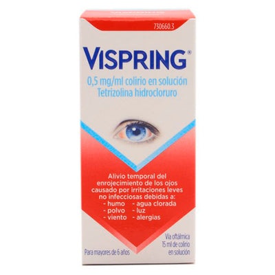 Vispring 0.5 mg/ml colirio 15 ml