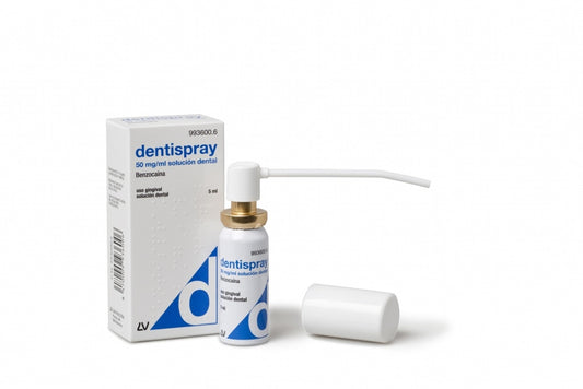 Dentispray 50 mg/ml aerosol bucal 5 ml