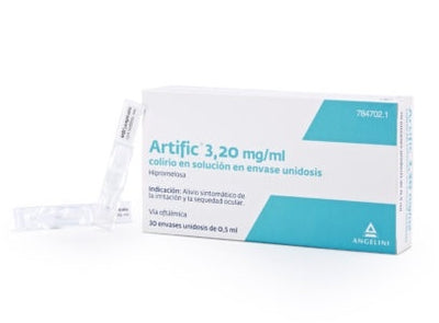 Artific colirio solución 30 unidosis