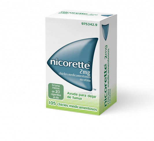 Nicorette 2 mg 105 chicles