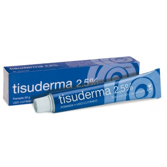 Tisuderma 2,5% pomada 20 g