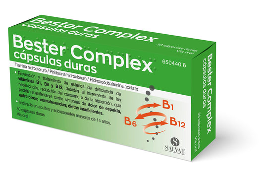 Bester Complex 30 cápsulas duras