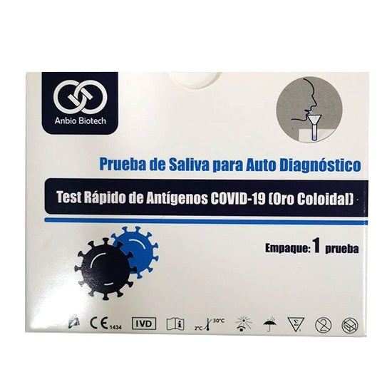 Test de Saliva de Antígenos Covid-19 Anbio Bioptech 1 ud LaFarmacia