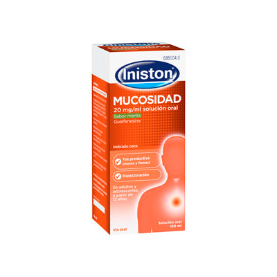 Iniston Mucosidad 20mg/ml Sabor menta