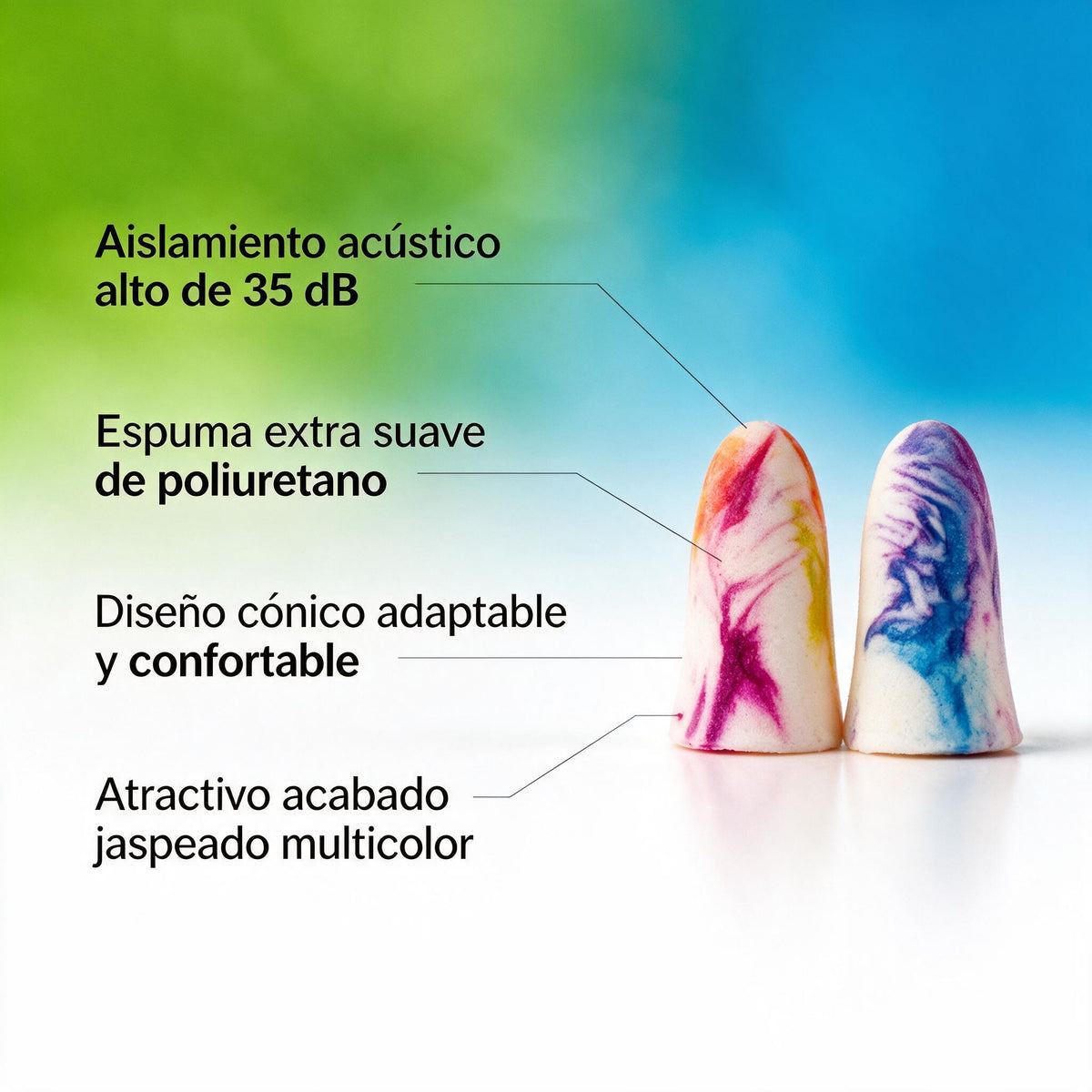 TAPONES MOLDEX SPARK PLUGS 1 PAR