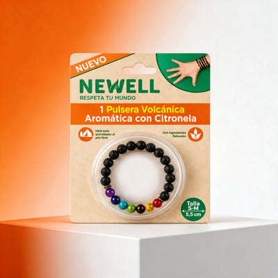 Newell Pulsera Volcánica Aromática Con Citronela