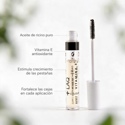 Máscara +LAQ Aceite de ricino puro y Vitamina E