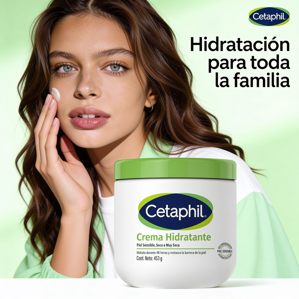 Cetaphil Crema Hidratante 453 g PROMO VERANO 2026