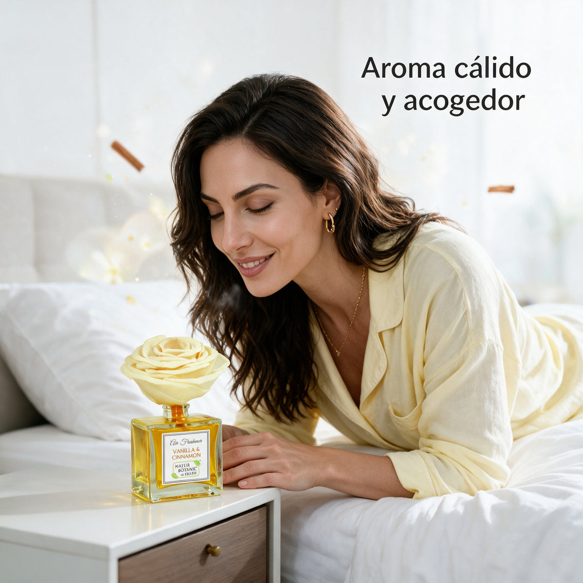 Naturalbotanic Ambientador Flor VANILLA&CINNAMON 90 ml