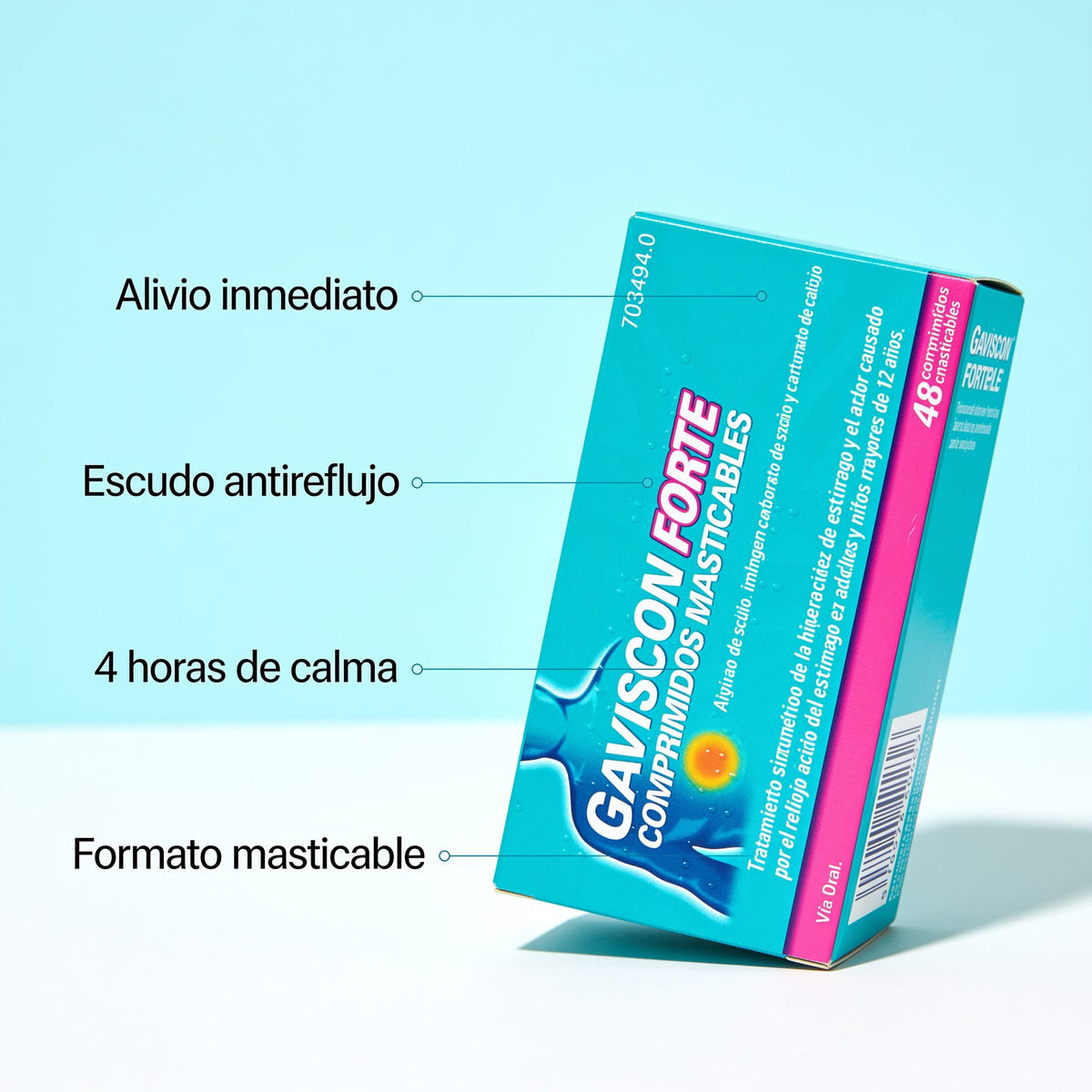 Gaviscon Forte 48 comprimidos