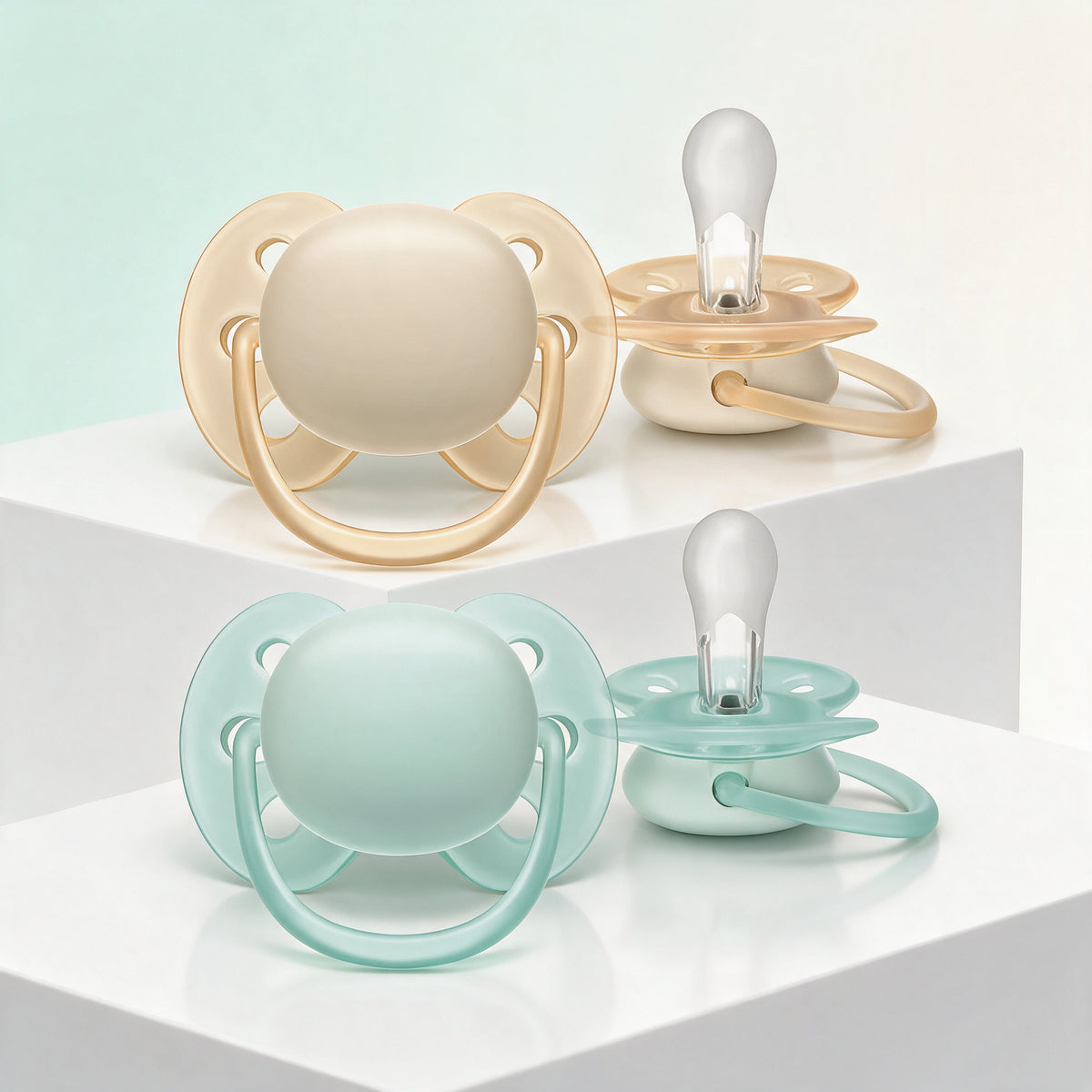 Philips Avent 2 Chupetes UltraSoft 0-6m neutral