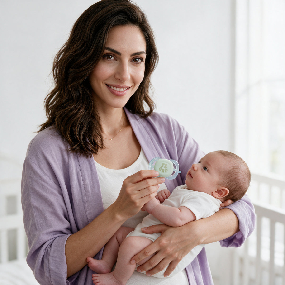 Philips Avent 2 Chupetes UltraStart Nocturno 0-2m niño