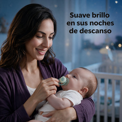 Philips Avent Chupetes Ultra Soft nocturnos 0-6 m niño 2 uds