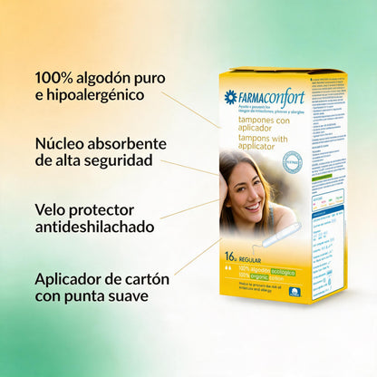 Farmaconfort tampones regular 16 unidades
