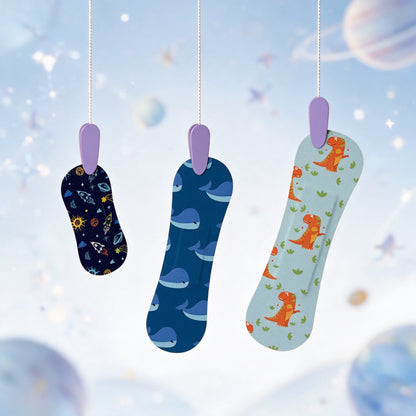 Wild Stripes Kids Space 20 apósitos - Extra suave Infantil