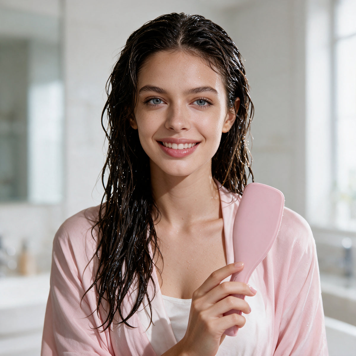 Tangle Teezer Cepillo antienredos pelo mojado Millennial Pink