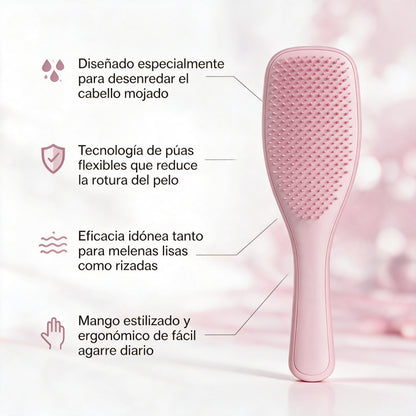 Tangle Teezer Cepillo antienredos pelo mojado Millennial Pink