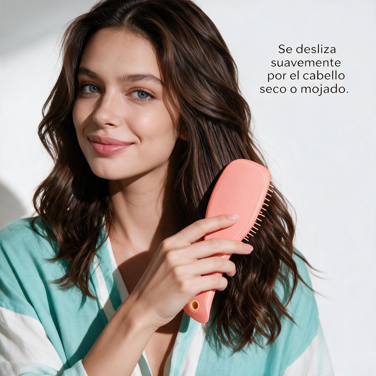 Tangle Teezer Cepillo antienredos Mini Salmon Pink & Apricot