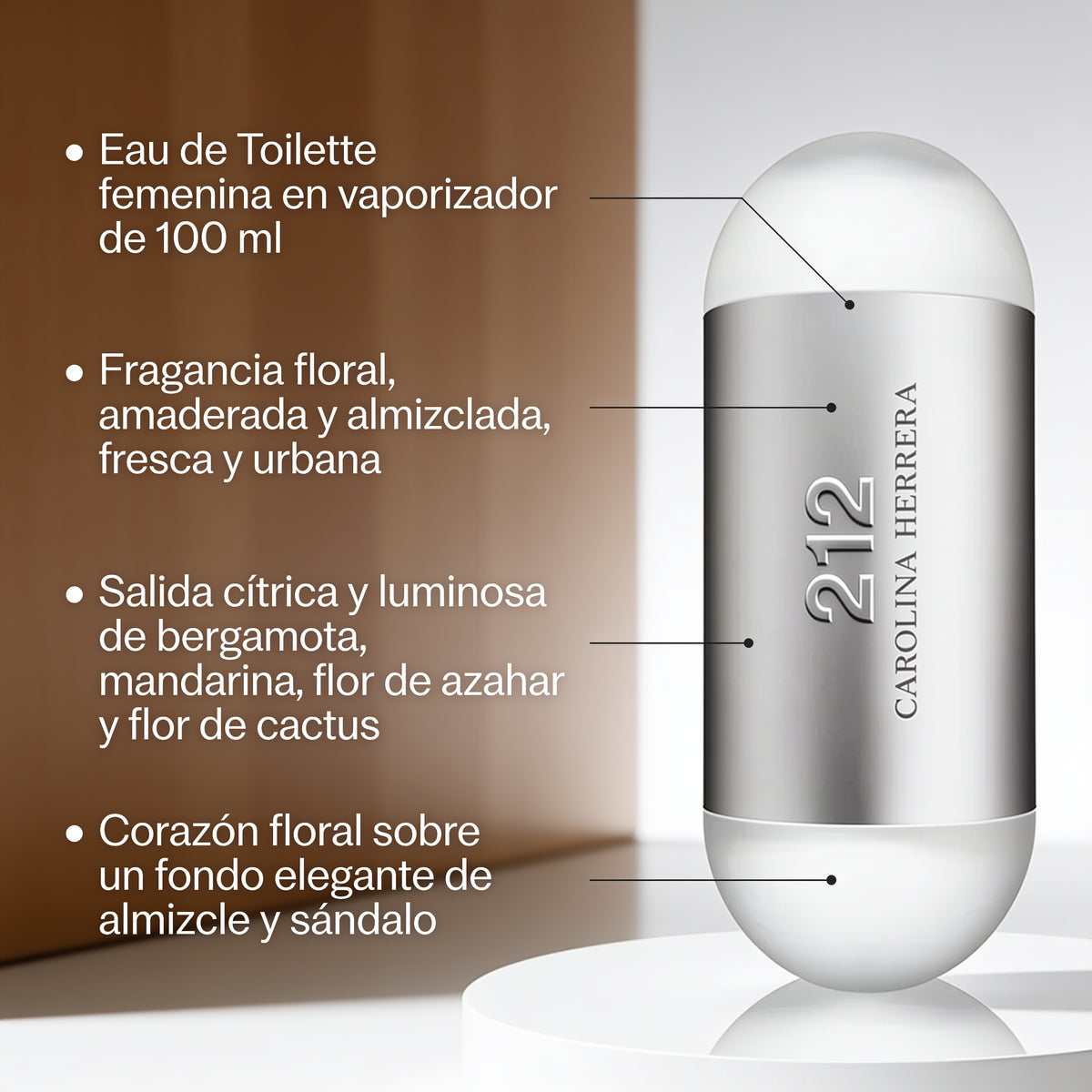 Carolina Herrera C Herrera 212 Etv 100ml