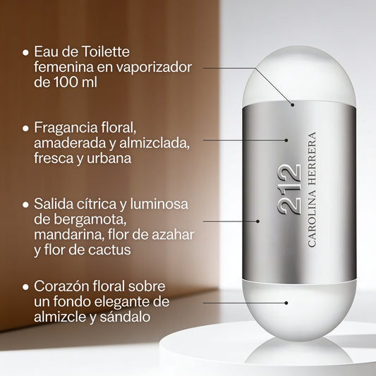 Carolina Herrera C Herrera 212 Etv 100ml