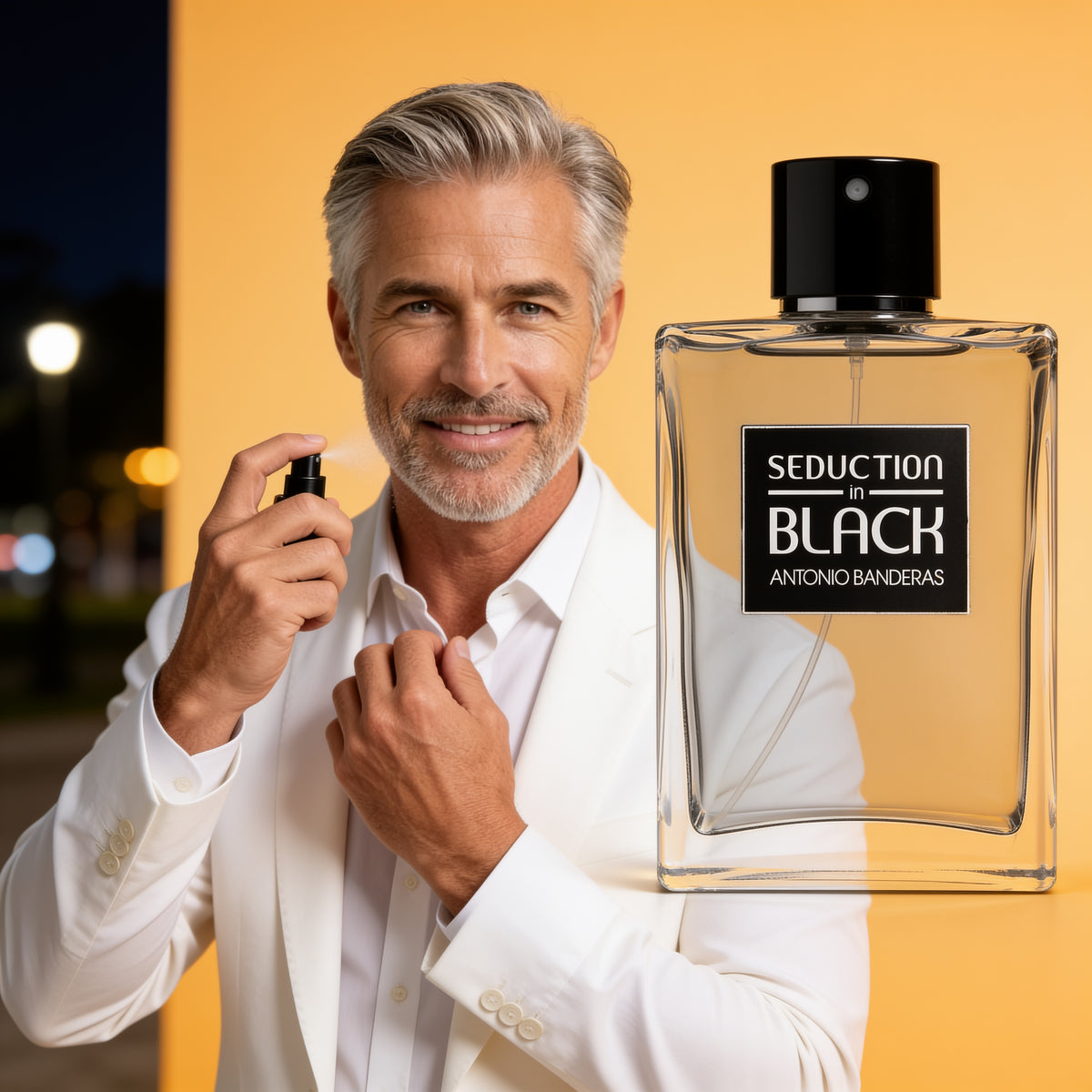 Antonio Banderas Black Seduction Eau de Toilette Spray 200ml