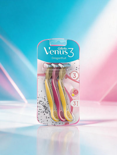 Gillette Maquinilla Desechable Venus 3 dragonfruit 3uds